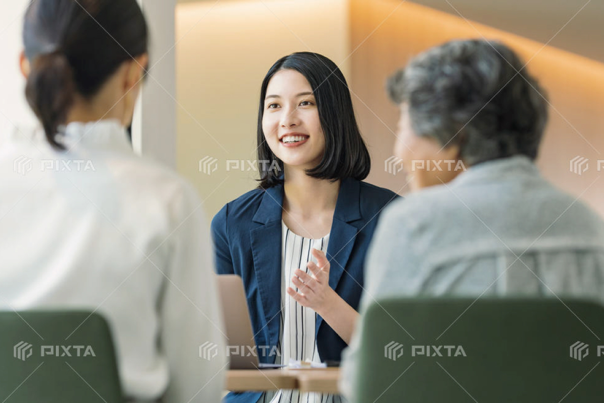 業務イメージ（相談風景）